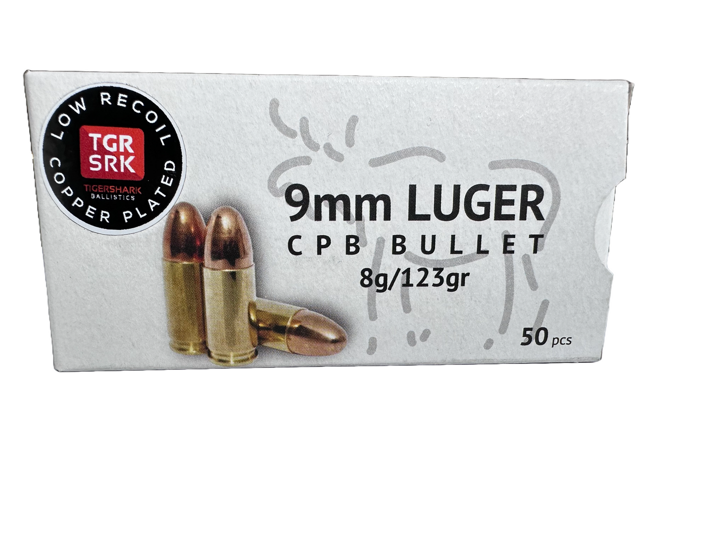 9MM Low Recoil Ammunition 1,000 Round Pack