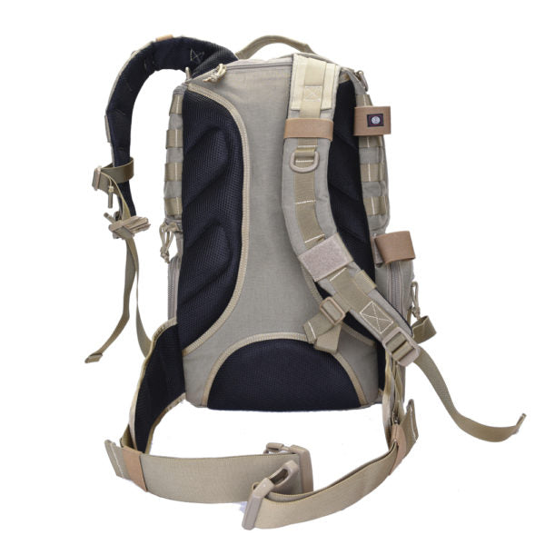 GPS TACTICAL RANGE BACKPACK TALL / HOLDS 4 HANDGUNS