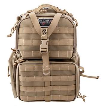 GPS TACTICAL RANGE BACKPACK / HOLDS 3 HANDGUNS