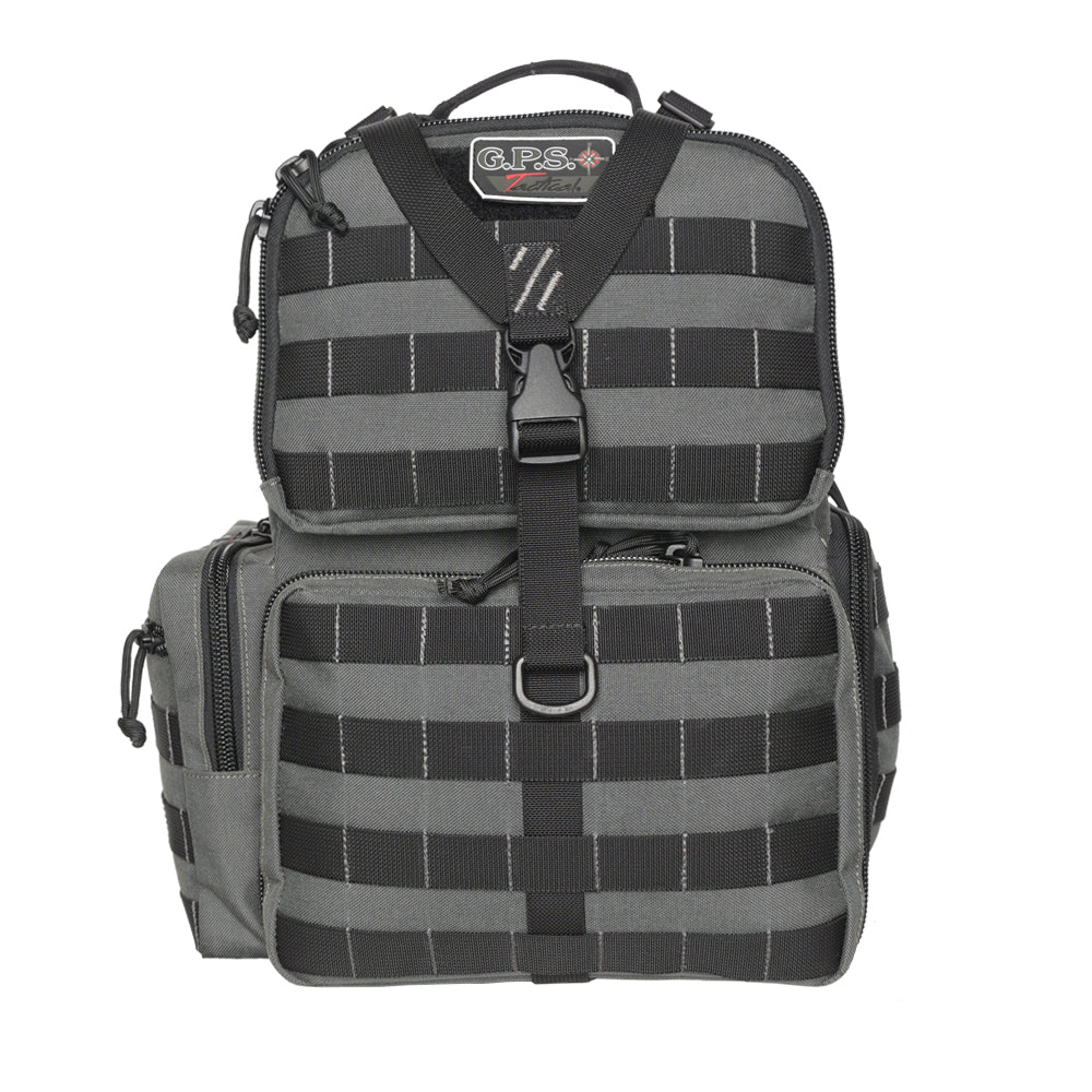 GPS TACTICAL RANGE BACKPACK / HOLDS 3 HANDGUNS