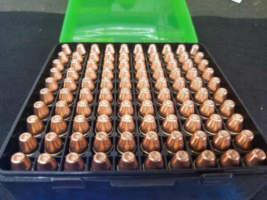 .38 Super loaded with Tigershark 123GN Hollow Points