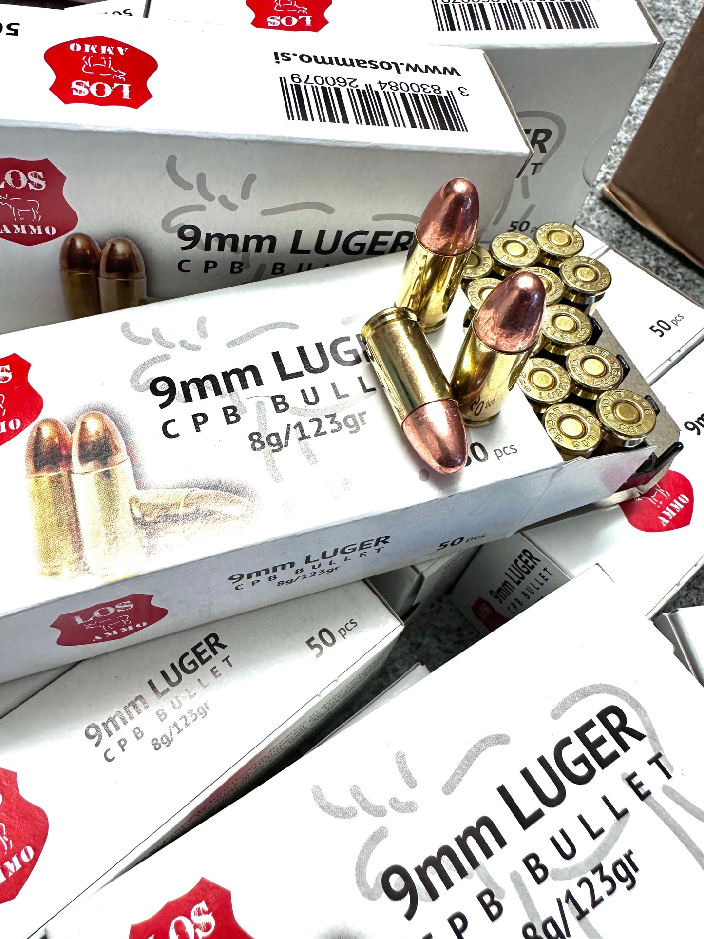 9MM Low Recoil Ammunition 1,000 Round Pack