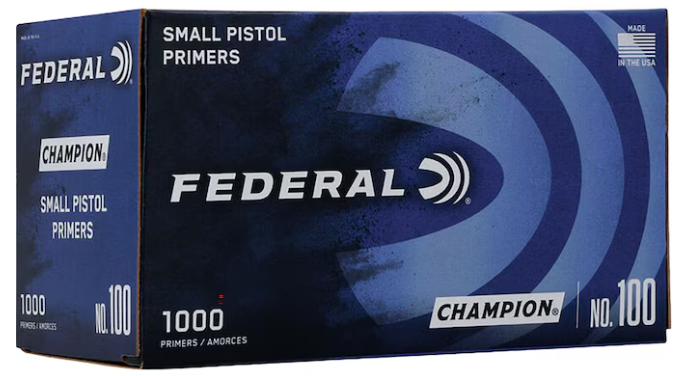 Federal No.100 Small Pistol Primers